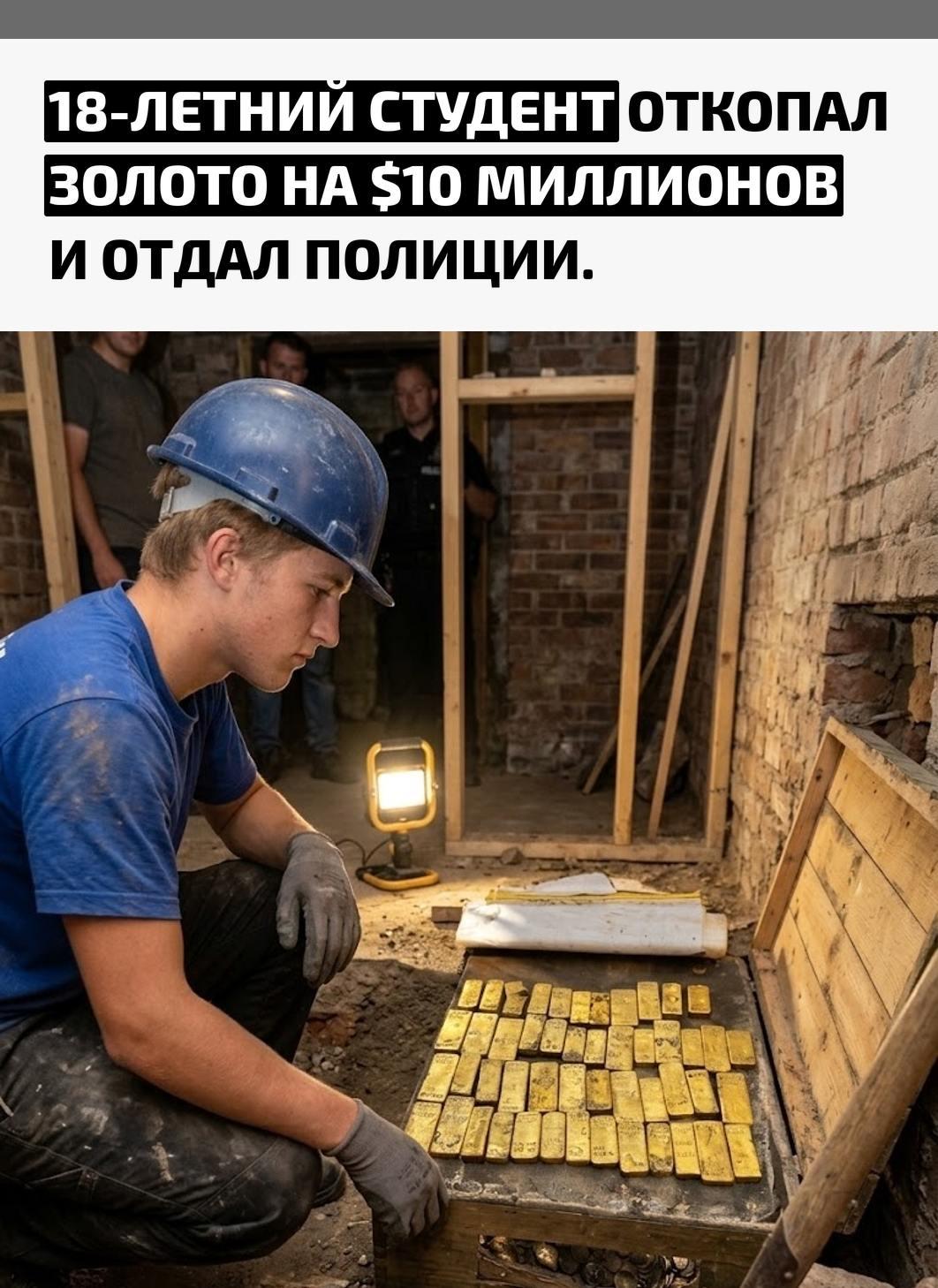 Обычная летняя подработка в бельгийском Синт-Гиллис-Дендермонде внезапно превратилась в историю о настоящем кладе