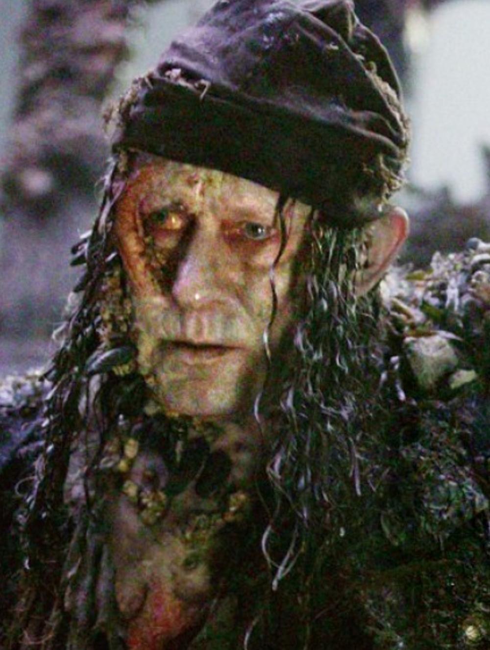 Стеллан Скарсгард ради роли в «Пиратах Карибского моря» сознательно предпочёл классический грим современным технологиям motion capture.