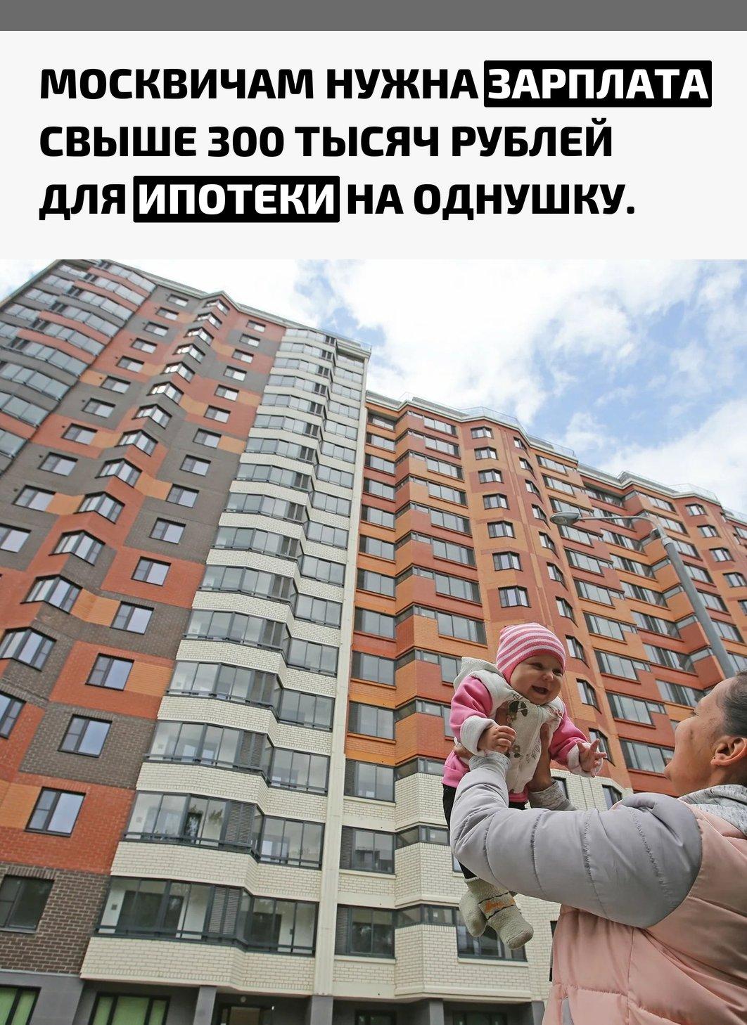 Исследование показало, что для покупки однокомнатной квартиры в ипотеку в столице потребуется доход около 341,3 тысячи рублей в месяц. В Санкт‑Петербурге эта планка составляет 194,4 тысячи, а в Казани — 161,2 тысячи рублей.