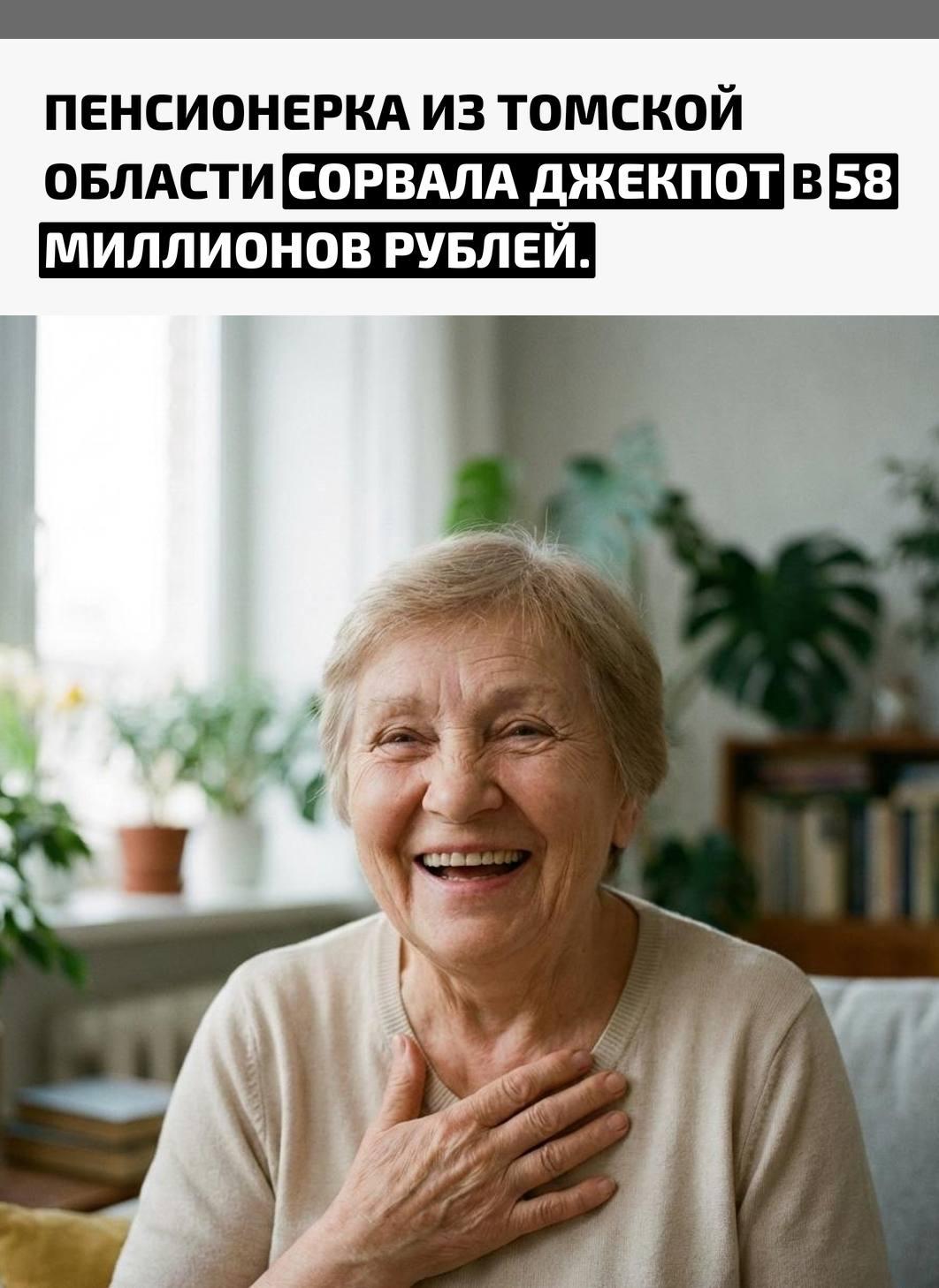 Женщина впервые в жизни решила сыграть в лотерею и купила всего два билета. Один из них оказался обычным и принёс 100 рублей, а второй — крупный выигрыш.