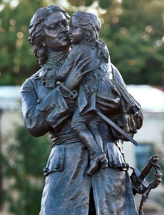 Во время пребывания в Париже в 1717 году Петр I должен был нанести визит семилетнему французскому королю Людовику XV.