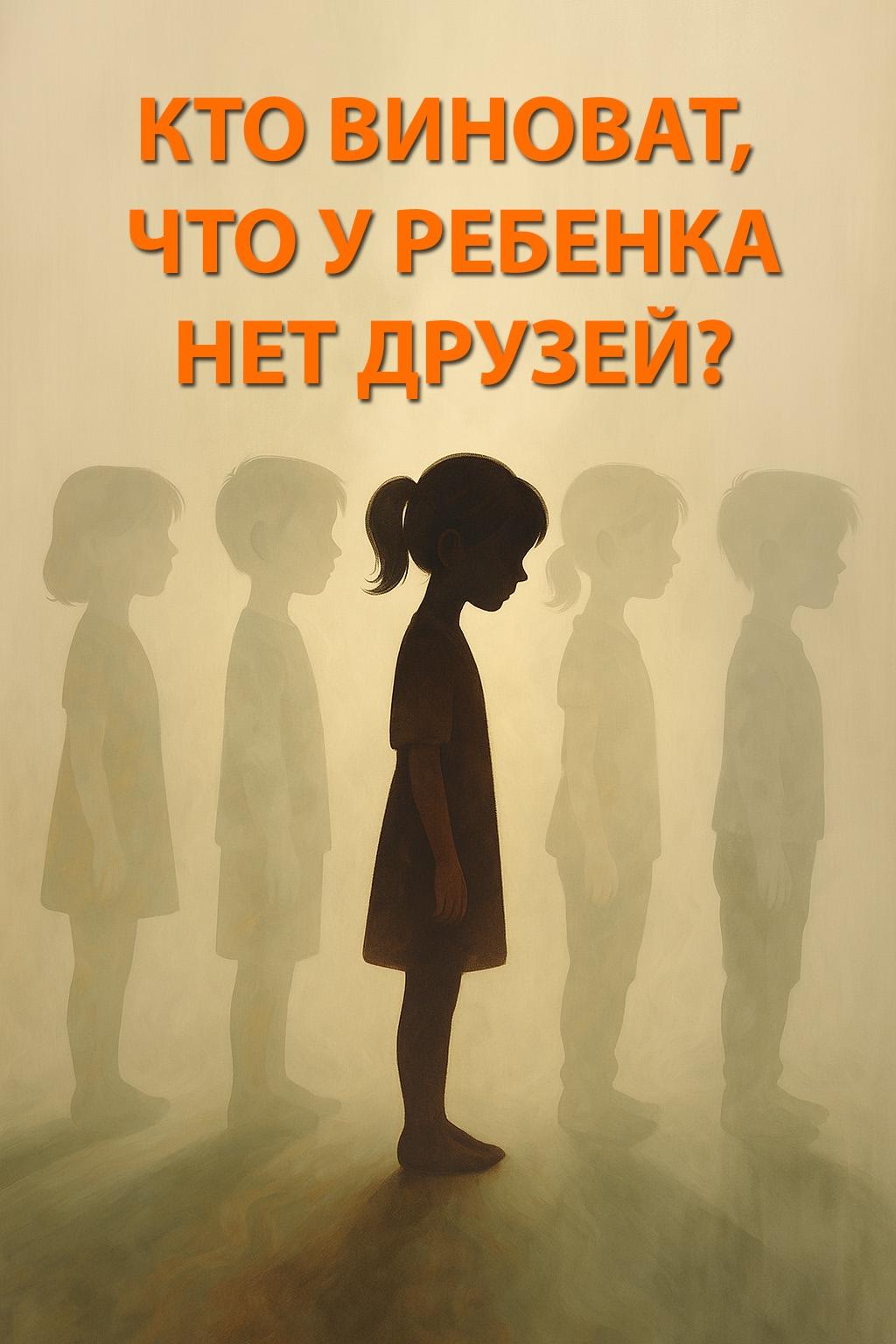 Кто виноват, что у ребенка нет друзей?