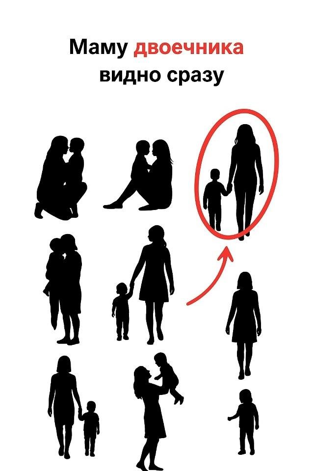 Маму двоечника видно сразу!