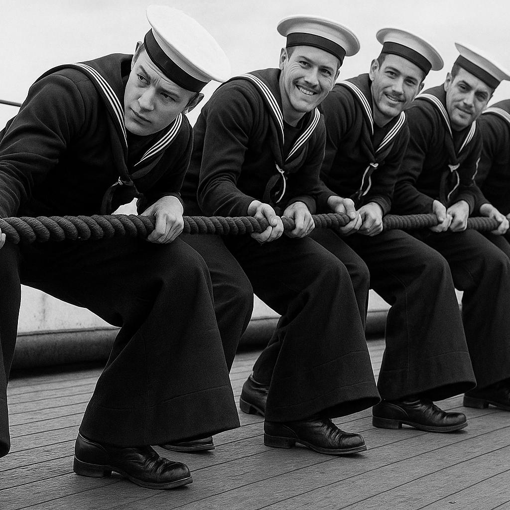 Почему у моряков были клёш? Не для красоты, а чтобы выжить