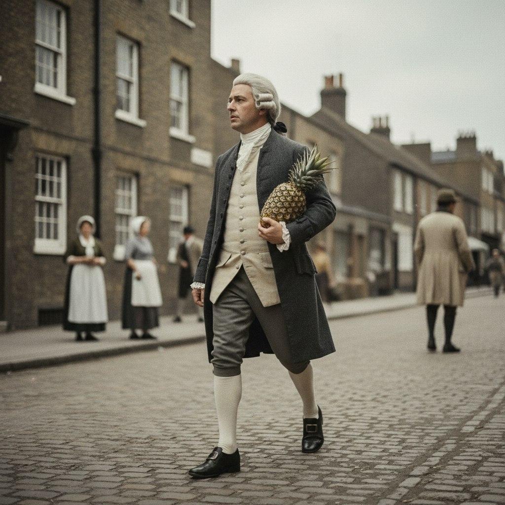 В 17 веке ананас стоил как карета (около $8000 на современные деньги). Их не ели, их брали в аренду для вечеринок.