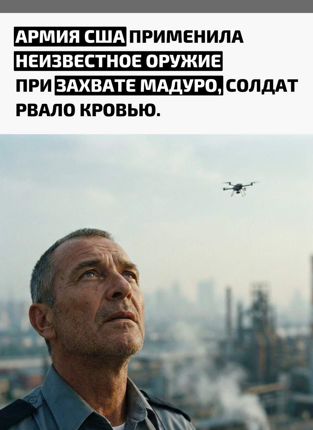 Охранник Мадуро рассказал СМИ, что перед атакой полностью отключились радиолокационные системы. Сразу после этого появились беспилотники, вслед за которыми в зону операции вошли вертолёты и военные США.