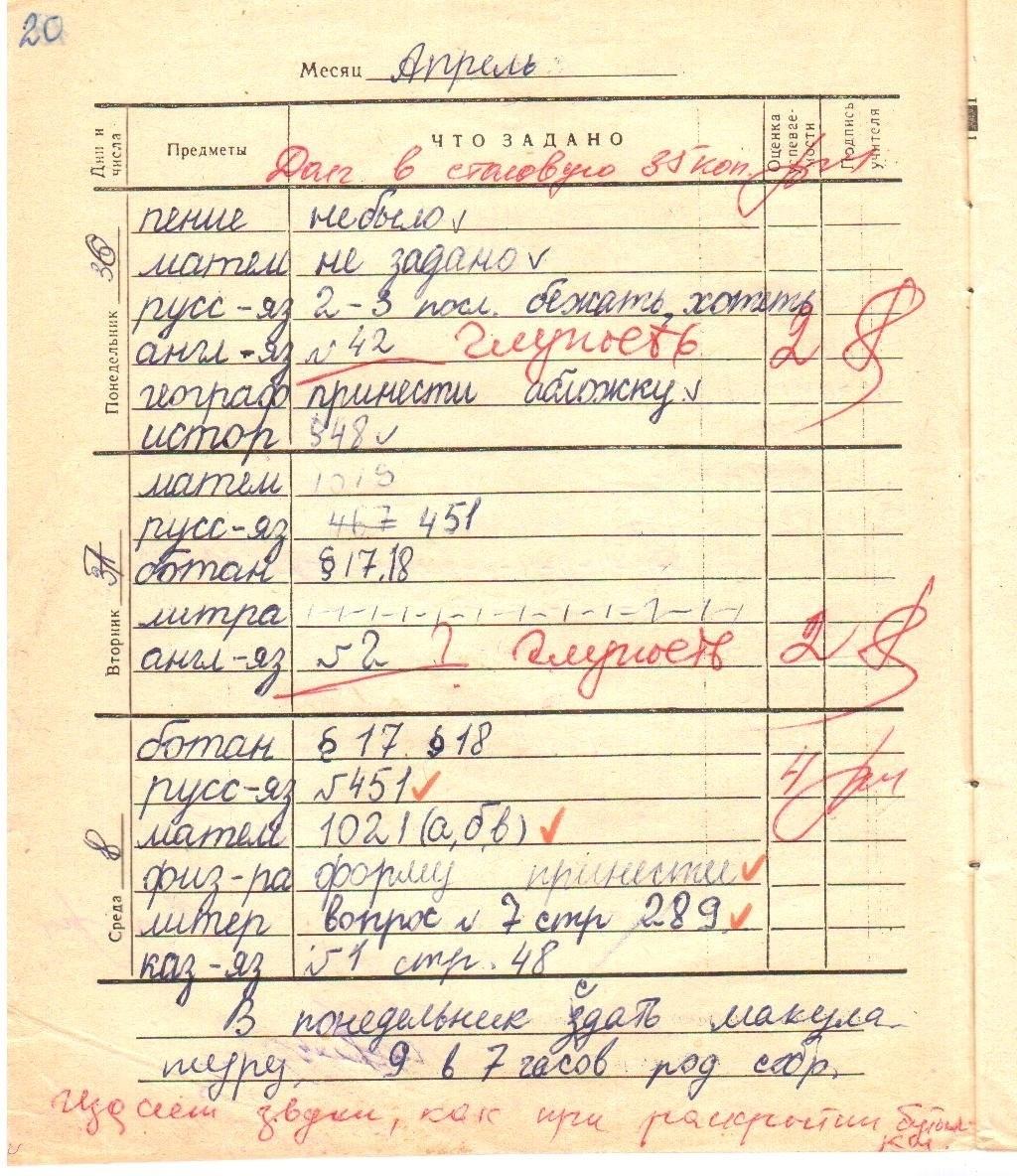 — Саша, сядь за уроки.