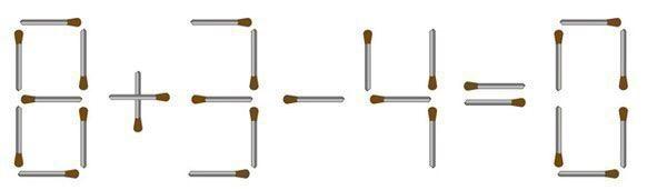 Головоломка со спичками